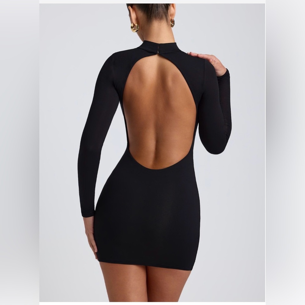 Oh Polly Open Back Mini dress